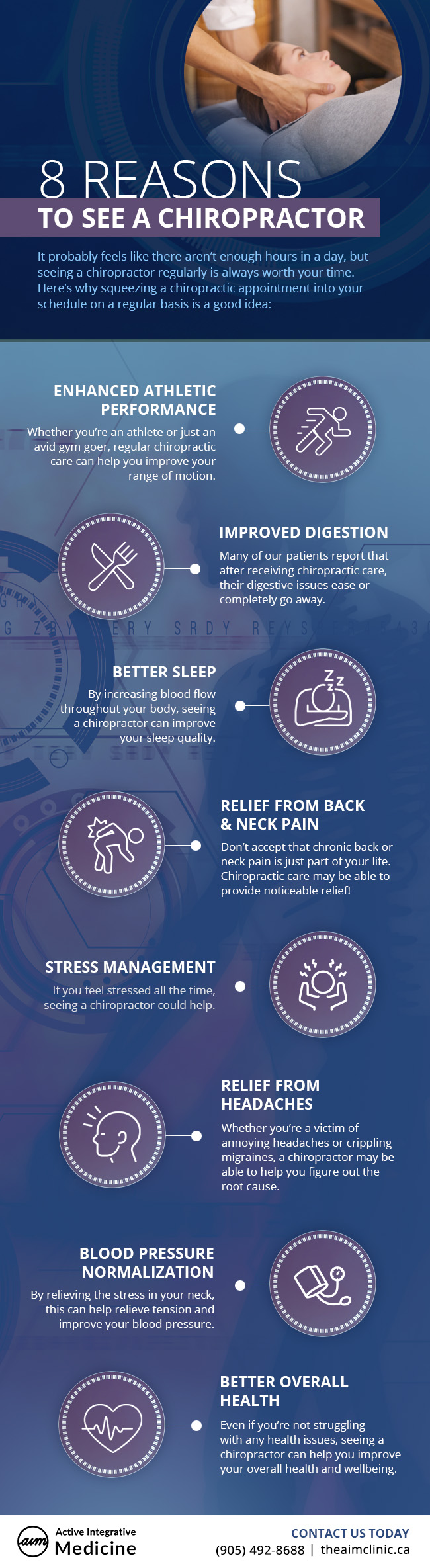 8 Reasons it's Always Worth it to See a Chiropractor [infographic]